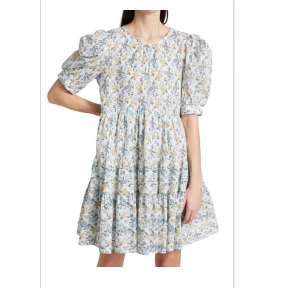 En Saison Maeve Floral Mini Dress - Picture 1 of 11